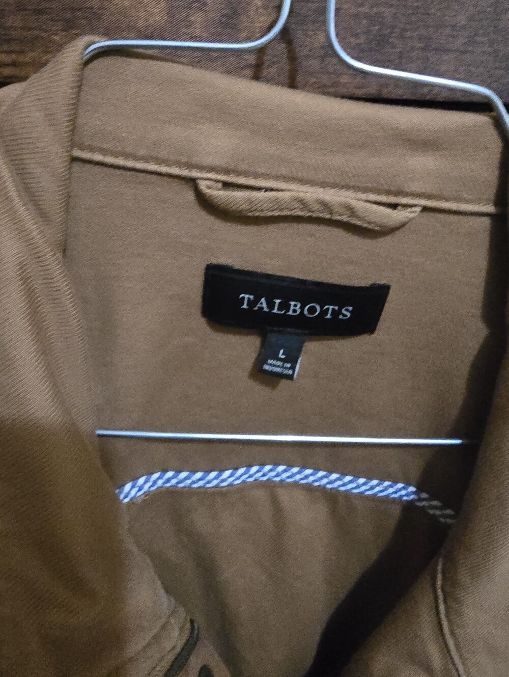 Talbots Women's Utility Jacket - Brown - Picture 2 of 4